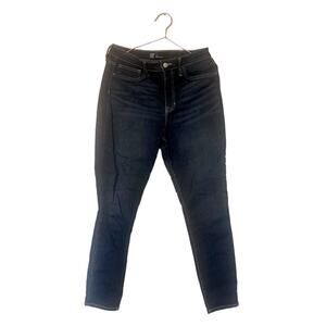 Gap Denim 12/31 High Rise favorite jegging dark wash